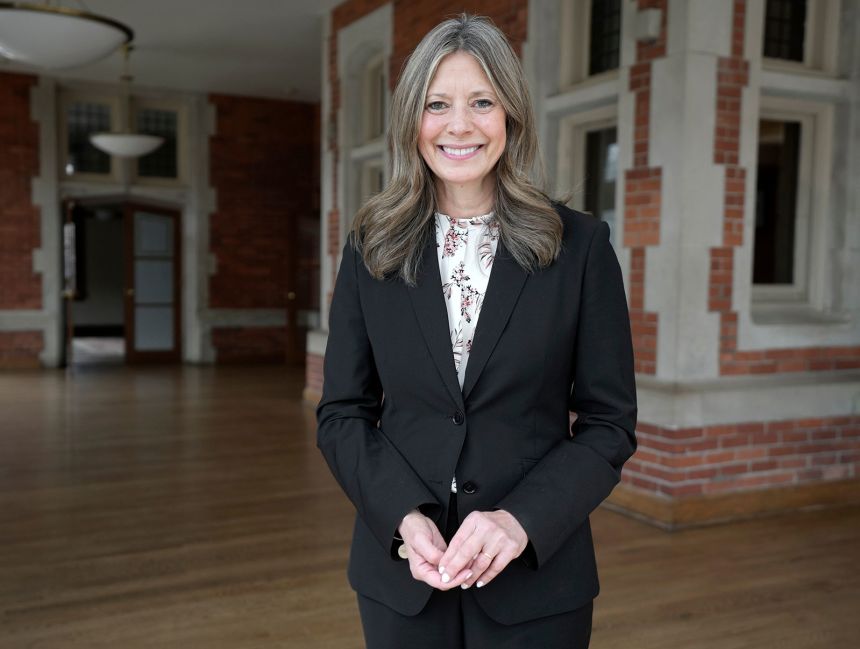 Dr. Amy Acton is photographed at Jeffery Mansion in Bexle, Ohio, on March 17, 2024.