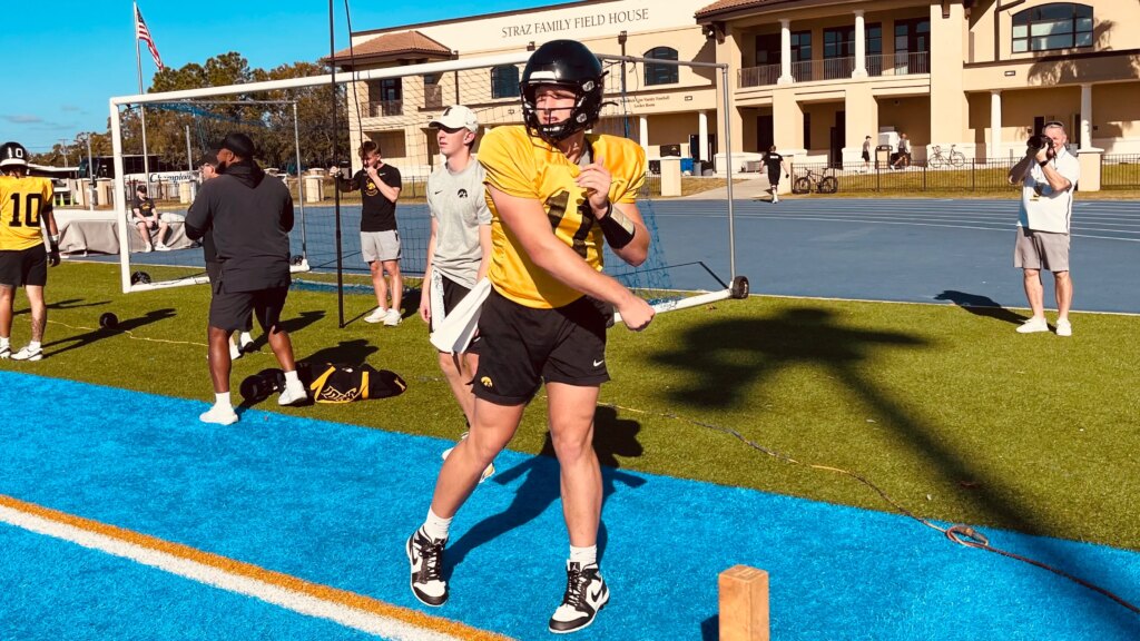 Can Iowa's Mark Gronowski go out with a win vs Vanderbilt?