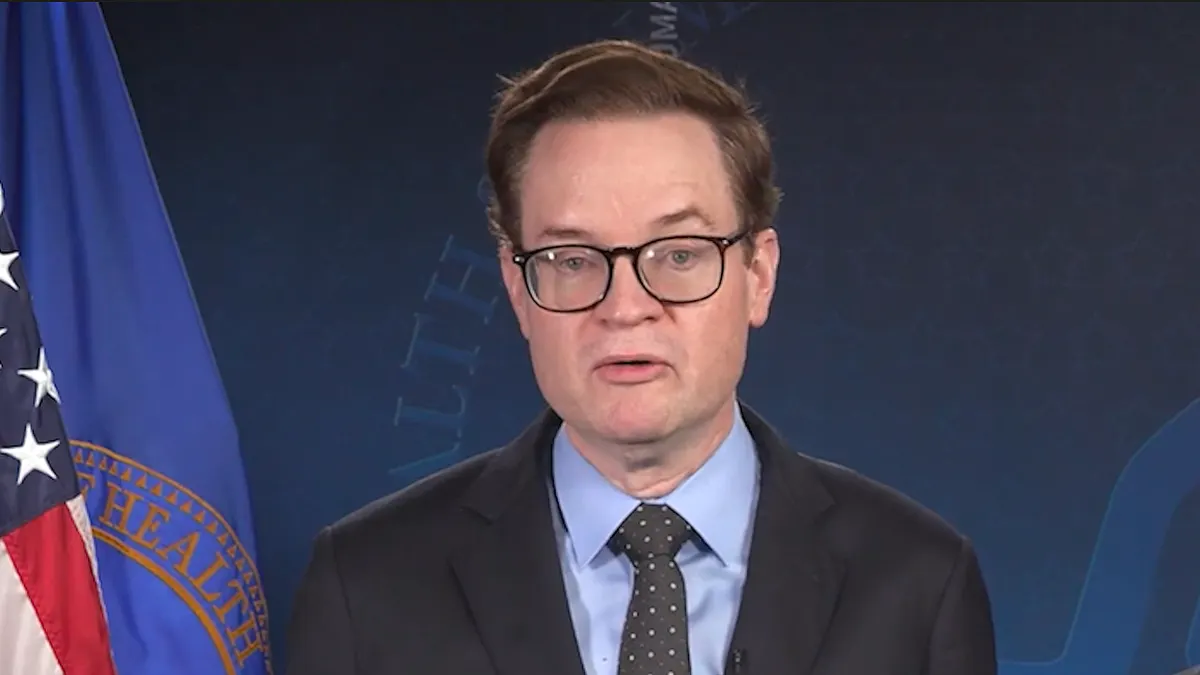 HHS Deputy Secretary Jim O'Neill.