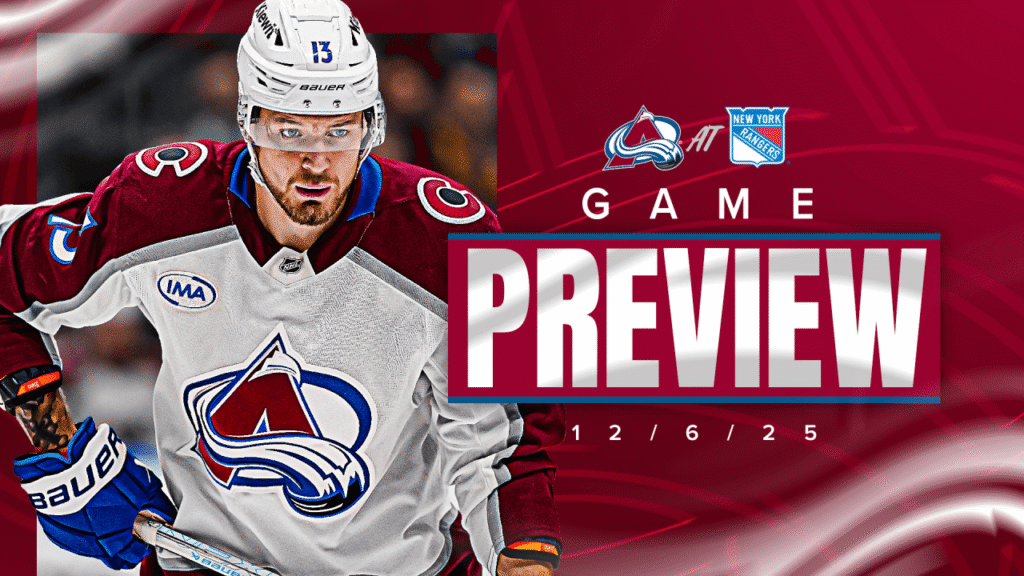 Matinee in Manhattan | Colorado Avalanche