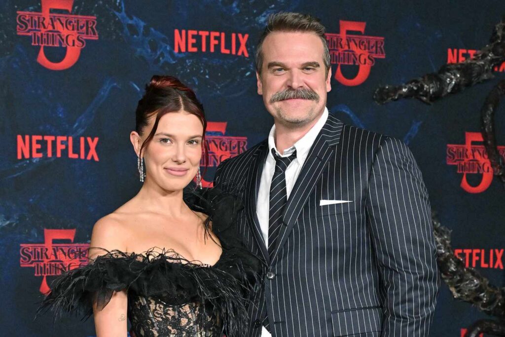 Millie Bobby Brown Says She Felt ‘Safe’ with David Harbour on 'Stranger Things' Set