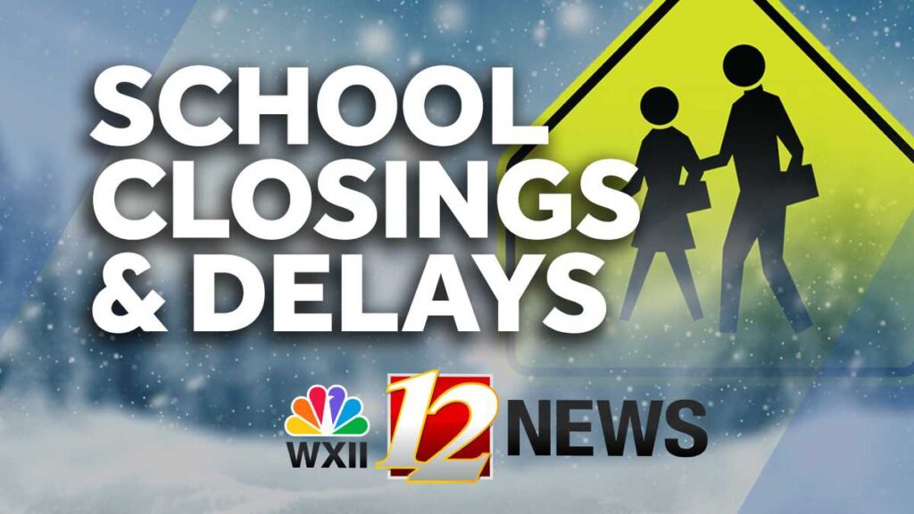 North Carolina school closings, delays for Tuesday, Dec. 9