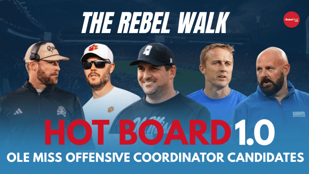 Ole Miss Offensive Coordinator Hot Board: Seven Names to Watch