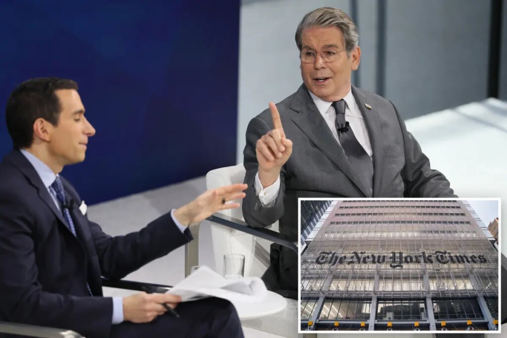 Scott Bessent blasts NY Times over coverage of Biden's decline