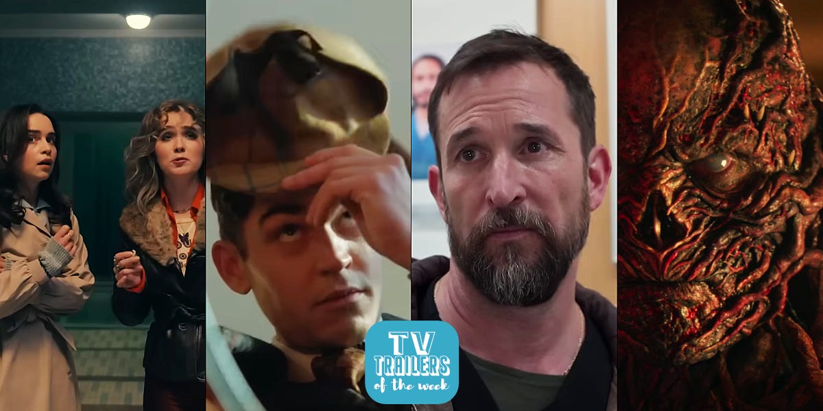 TV Trailers of the Week: Ponies, Young Sherlock, The Pitt: Season 2, Stranger Things 5: Volume 2 and More