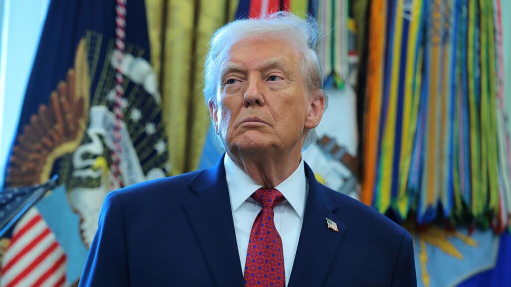 Trump's economic approval hits new low at 36% : NPR