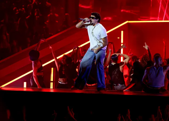 Bad Bunny, a three-time Grammy-winning Puerto Rican rapper, will headline the 2026 Super Bowl halftime show.