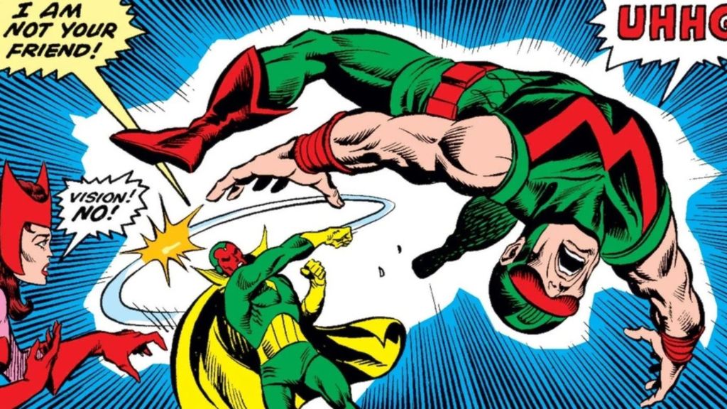 Vision vs Wonder Man
