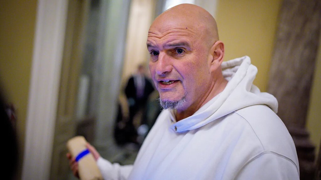 Democrat Sen John Fetterman urges party not to push 'extreme' anti-ICE views