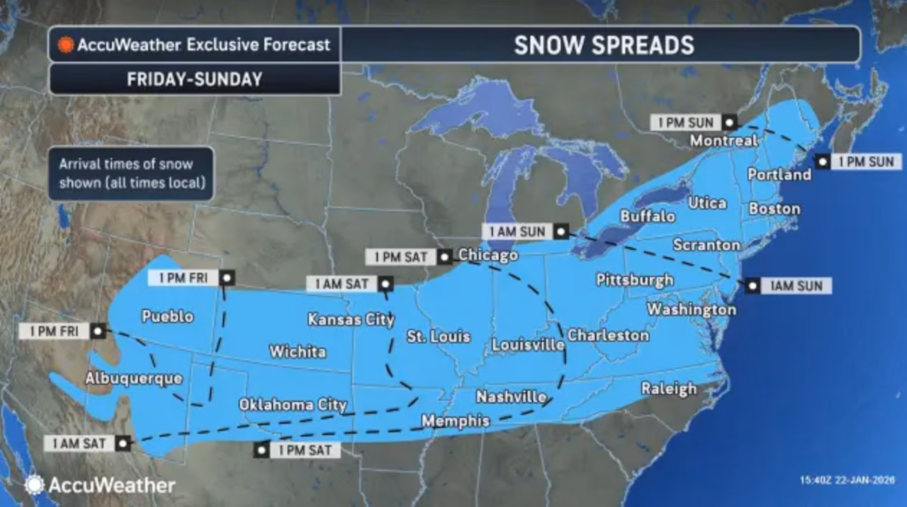 N.J. weather: Widespread 12 to 18 inches of snow, dangerous ice to slam state this weekend. Latest forecast.