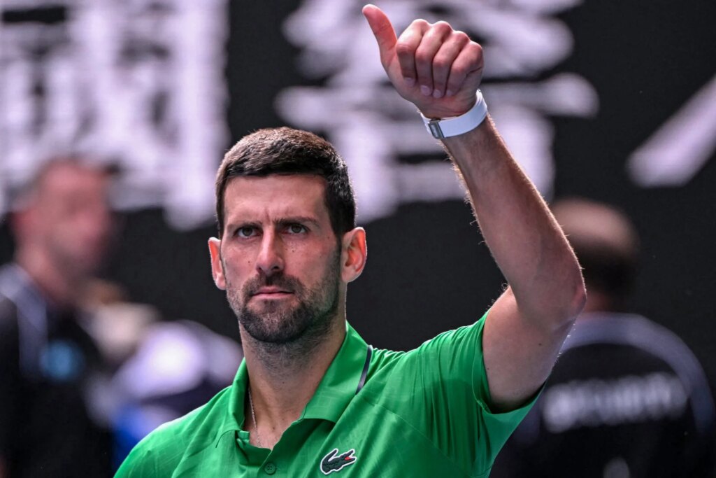 Novak Djokovic surpasses Roger Federer to set Open Era record at the Australian Open