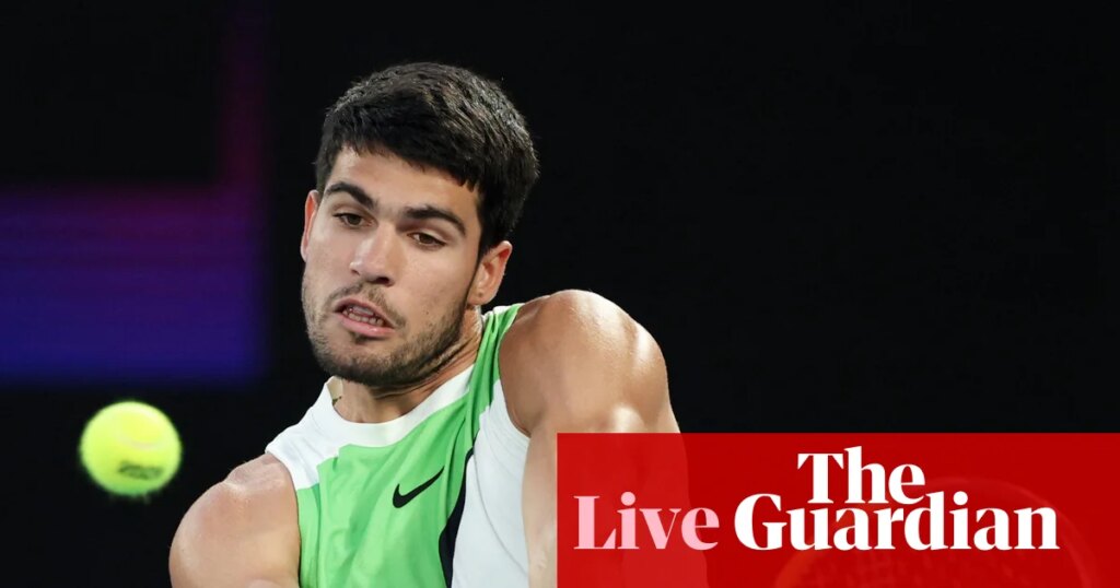 Australian Open 2026 quarter-finals: Alcaraz v De Minaur, Svitolina destroys Gauff – live | Australian Open 2026