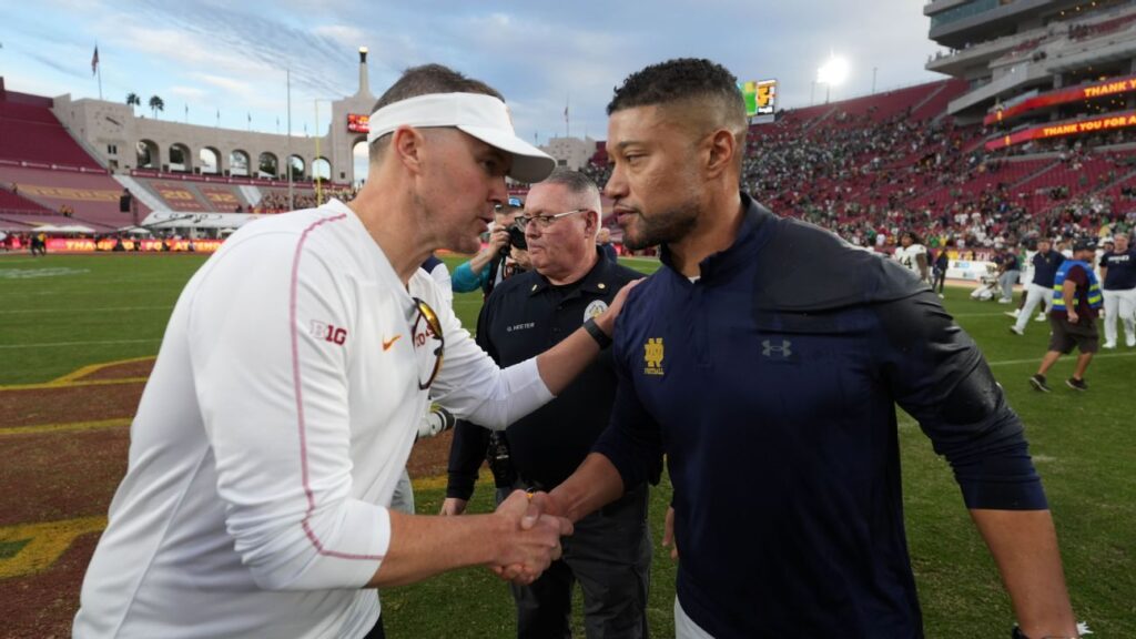 USC's Lincoln Riley blames Notre Dame for ending rivalry series