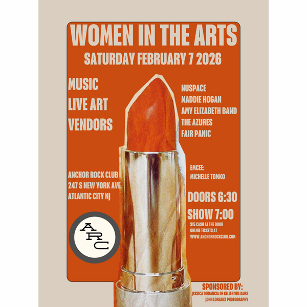 Women in the Arts Series to debut at Anchor Rock Club for Its Fourth Installment