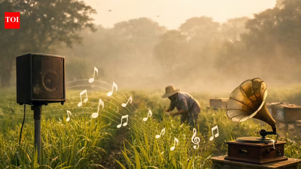 Why farmers in some parts of the world play music to their crops and how it impacts food produce