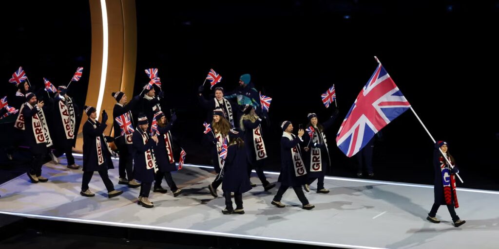 Tom Daley Knitted Hats and Scarves for Great Britain's Flagbearers at the 2026 Winter Olympics Opening Ceremony