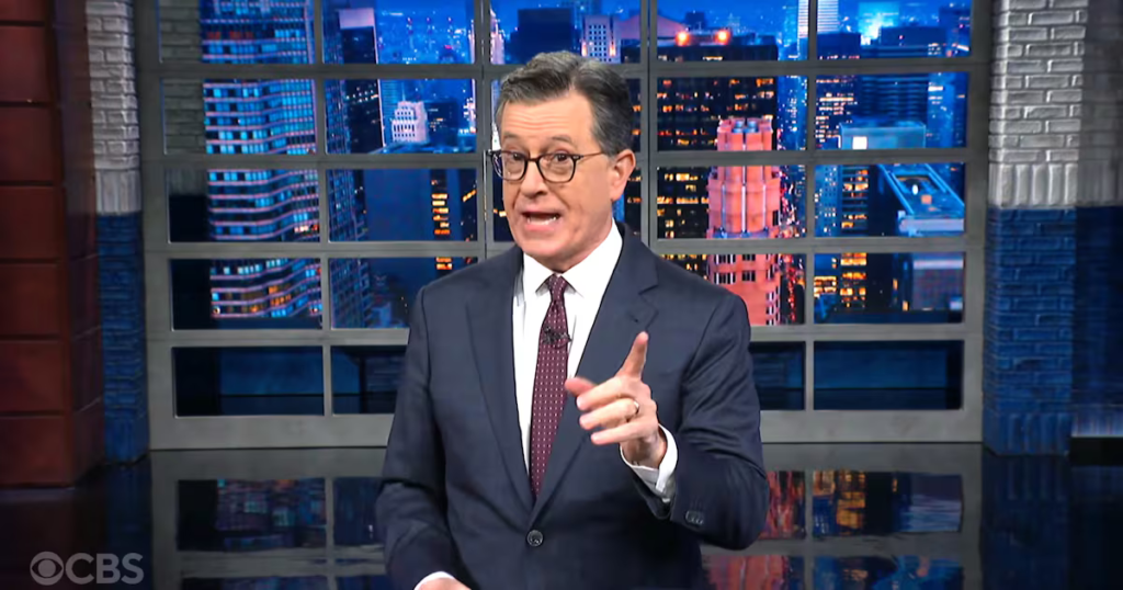 Stephen Colbert Has Extremely NSFW Advice for ICE Barbie’s Alleged Lover