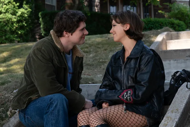 Spencer House and Cat Missal, who portray Wrigley and Bree, in