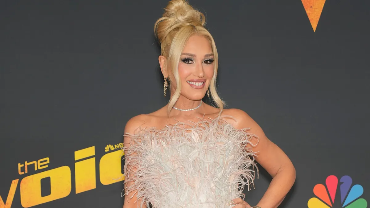 Gwen Stefani at the finale of