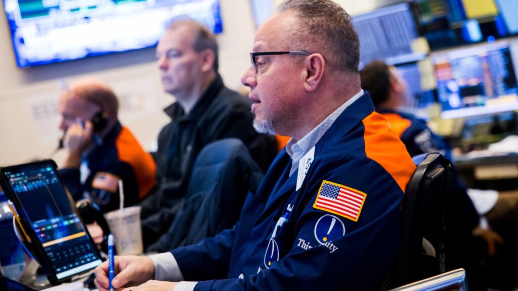 Financial firms wobble on AI threats and disappointing U.S. retail sales