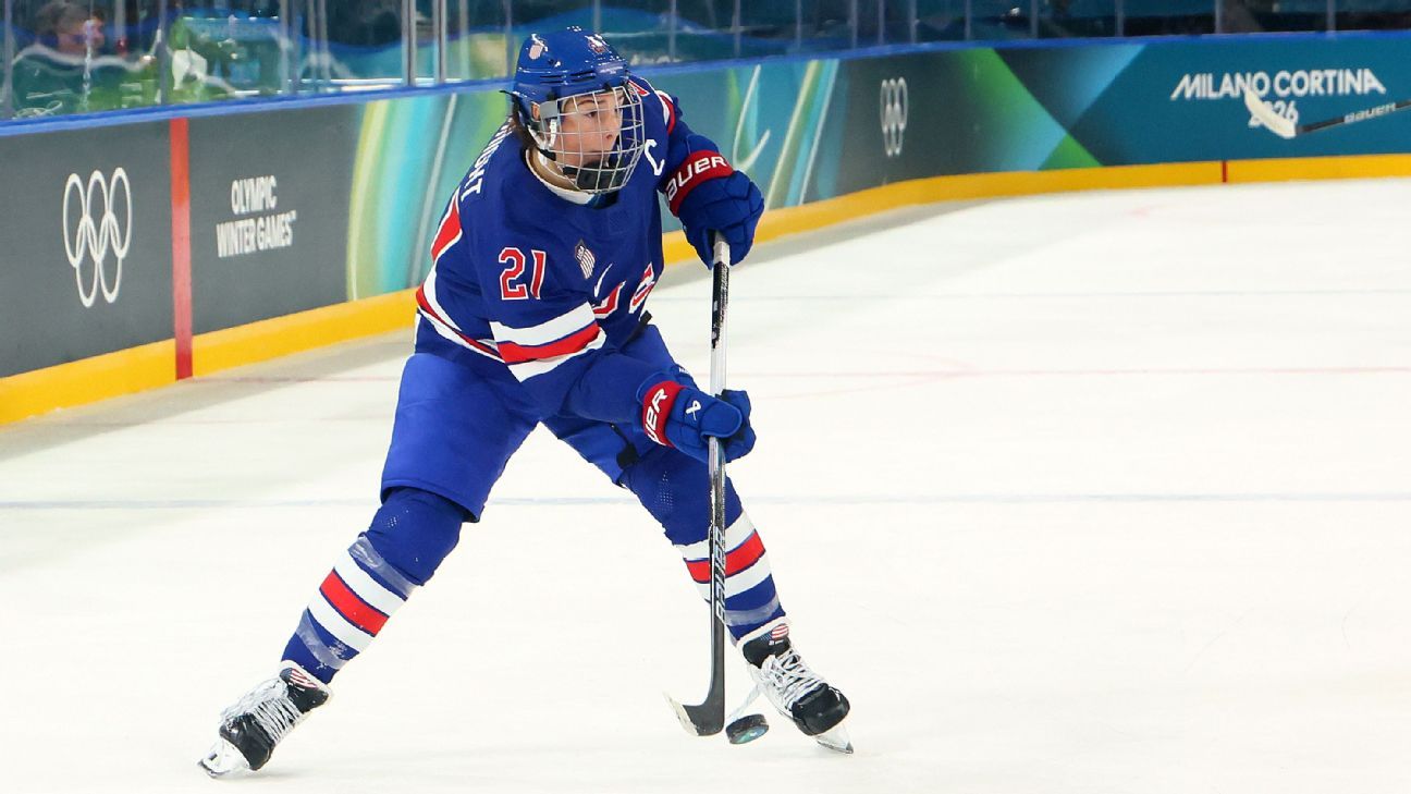 Hilary Knight ties U.S. Olympic goal record in rout of Finland