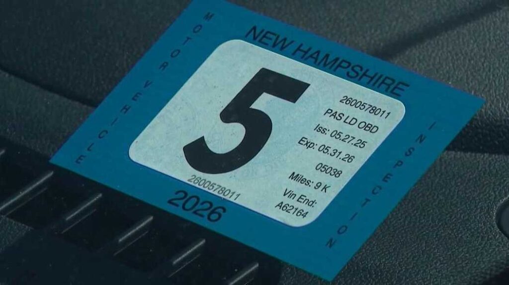 NH vehicle inspection program suspended until further notice