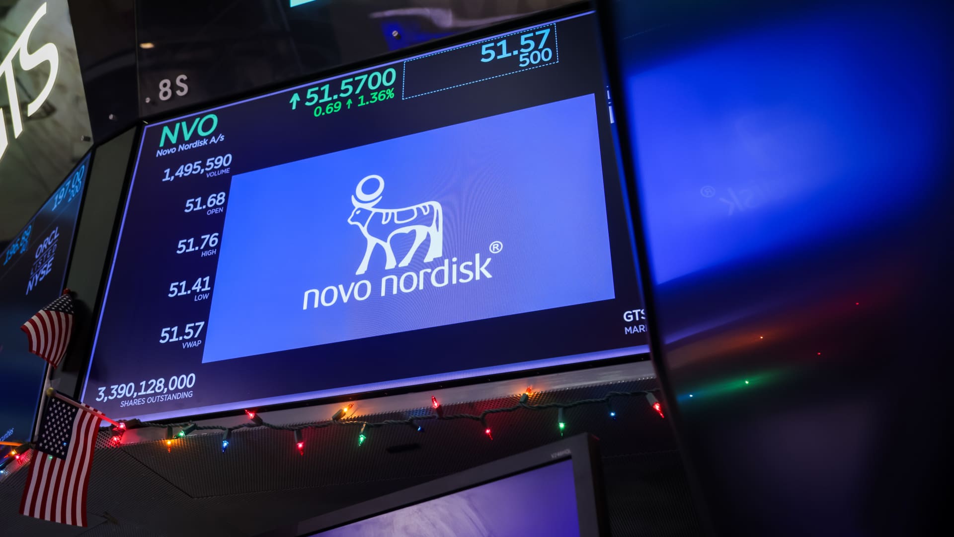 Novo Nordisk stock tumbles after FY earnings, sales forecast