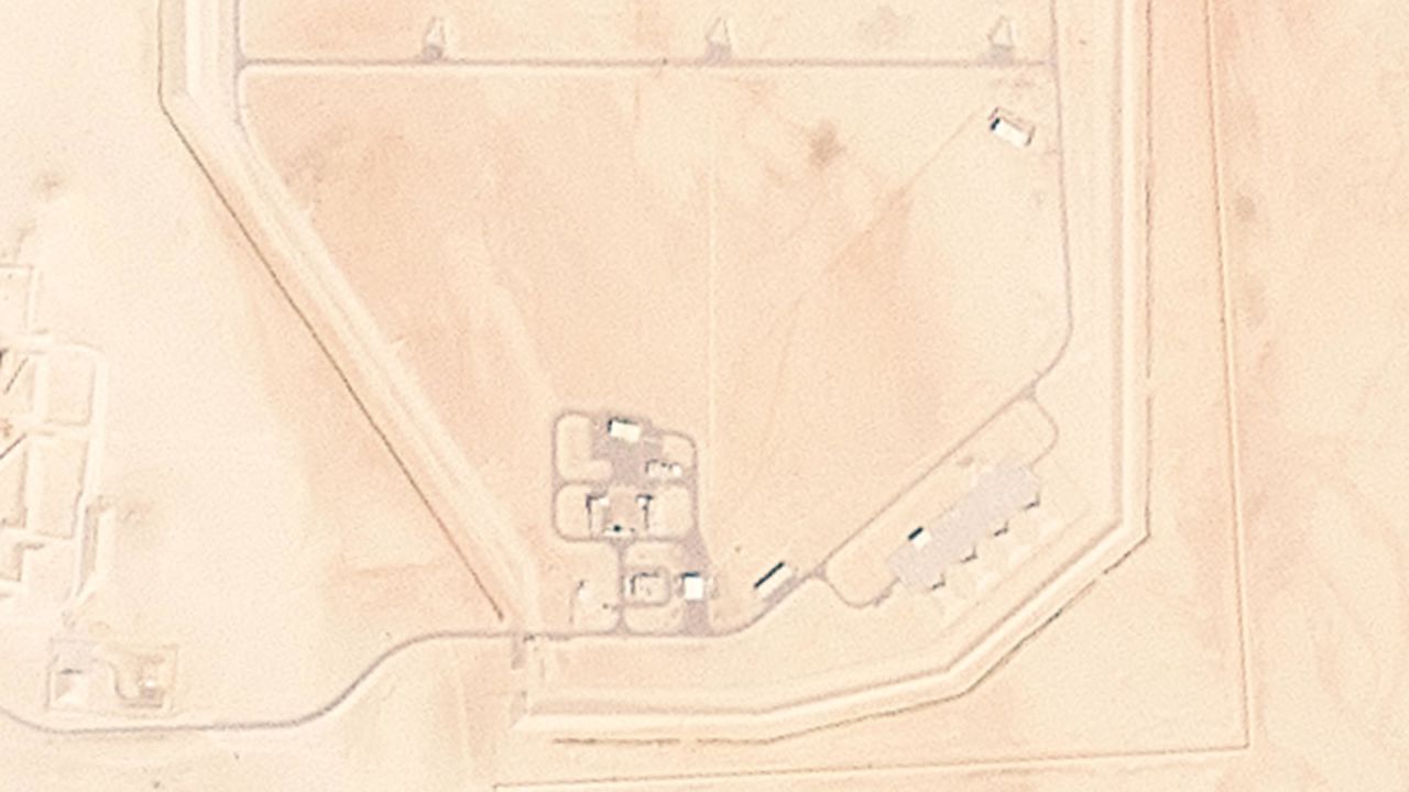 Satellite images show damage to THAAD battery near Al Ruwais, UAE - <em>Satellite images show dark markings from apparent strikes on three buildings at a THAAD battery near Al Ruwais, UAE, including a pull-through vehicle shed used to store radar systems. Slight markings on the ground are visible near another vehicle shed at the site, though it’s unclear if it was struck too.</em><br /><em>Date: February 27, 2026 (before) and March 1, 2026 (after)</em>” class=”image__dam-img image__dam-img–loading” onload=”this.classList.remove(‘image__dam-img–loading’)” onerror=”imageLoadError(this)” height=”1905″ width=”3201″/></source></source></source></source></source></picture>
    </div>
</div>
</div>
<div data-editable=