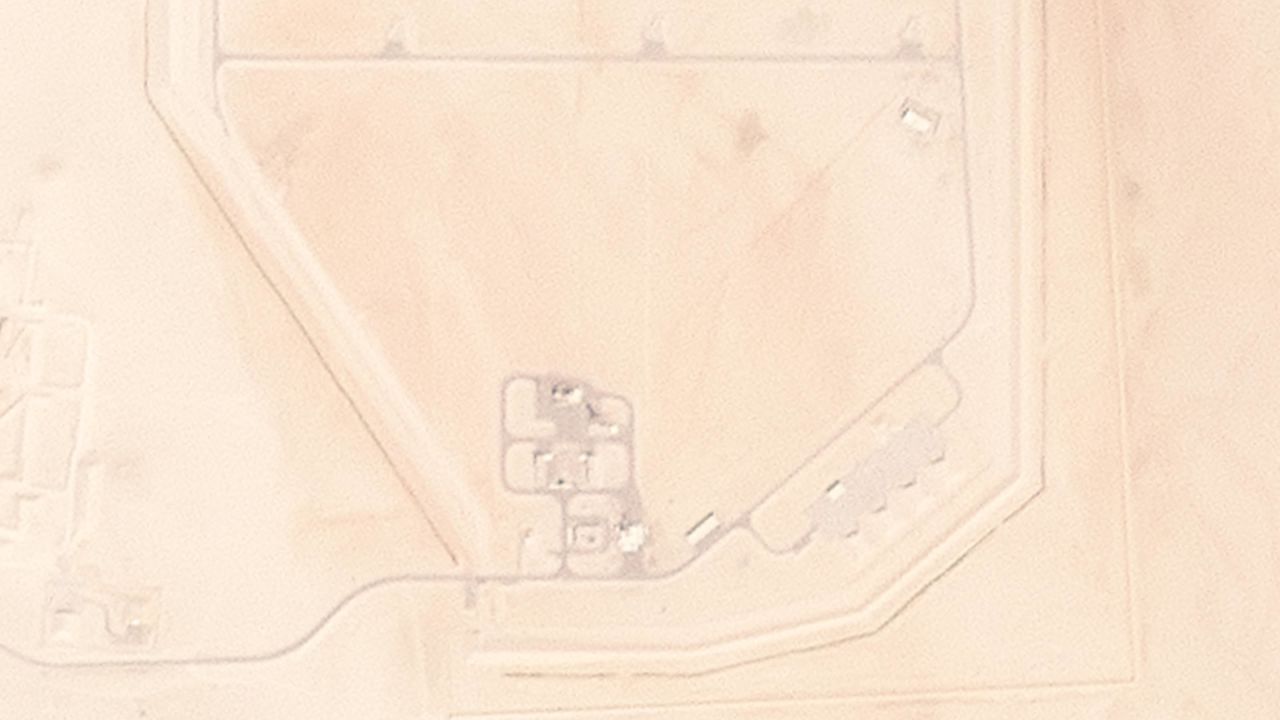 Satellite images show damage to THAAD battery near Al Ruwais, UAE - <em>Satellite images show dark markings from apparent strikes on three buildings at a THAAD battery near Al Ruwais, UAE, including a pull-through vehicle shed used to store radar systems. Slight markings on the ground are visible near another vehicle shed at the site, though it’s unclear if it was struck too.</em><br /><em>Date: February 27, 2026 (before) and March 1, 2026 (after)</em>” class=”image__dam-img image__dam-img–loading” onload=”this.classList.remove(‘image__dam-img–loading’)” onerror=”imageLoadError(this)” height=”1905″ width=”3201″/></source></source></source></source></source></picture>
    </div>
</div>
</div></div>
</p></div>
</div>
<p class=