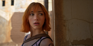 One Piece. Emily Rudd as Nami in season 2 of One Piece. Cr. Courtesy of Netflix © 2025