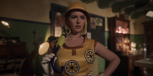 One Piece. Jazzara Jaslyn as Miss Valentine in season 2 of One Piece. Cr. Courtesy of Netflix © 2026