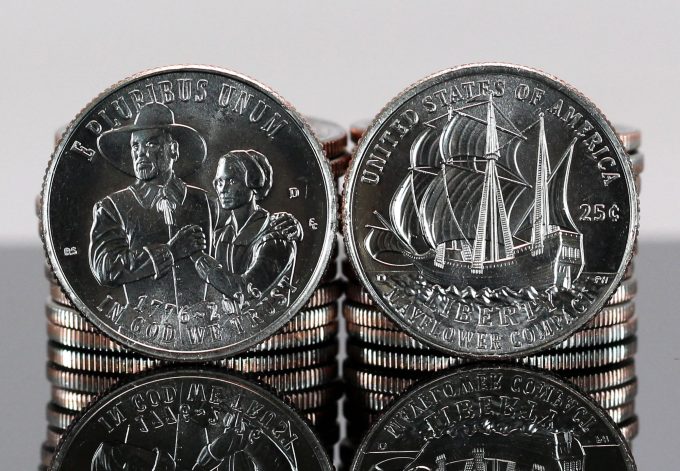 CoinNews photo 1776-2026 Semiquincentennial Mayflower Compact Quarters | CoinNews 2026 Semiquincentennial Mayflower Compact quarter marking America's 250th anniversary