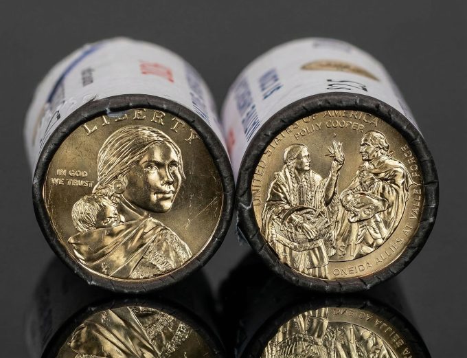 CoinNews photo 2026 Native American Coins - PandD Rolls | CoinNews CoinNews photo showing rolls of 2026 P&D Native American alt=