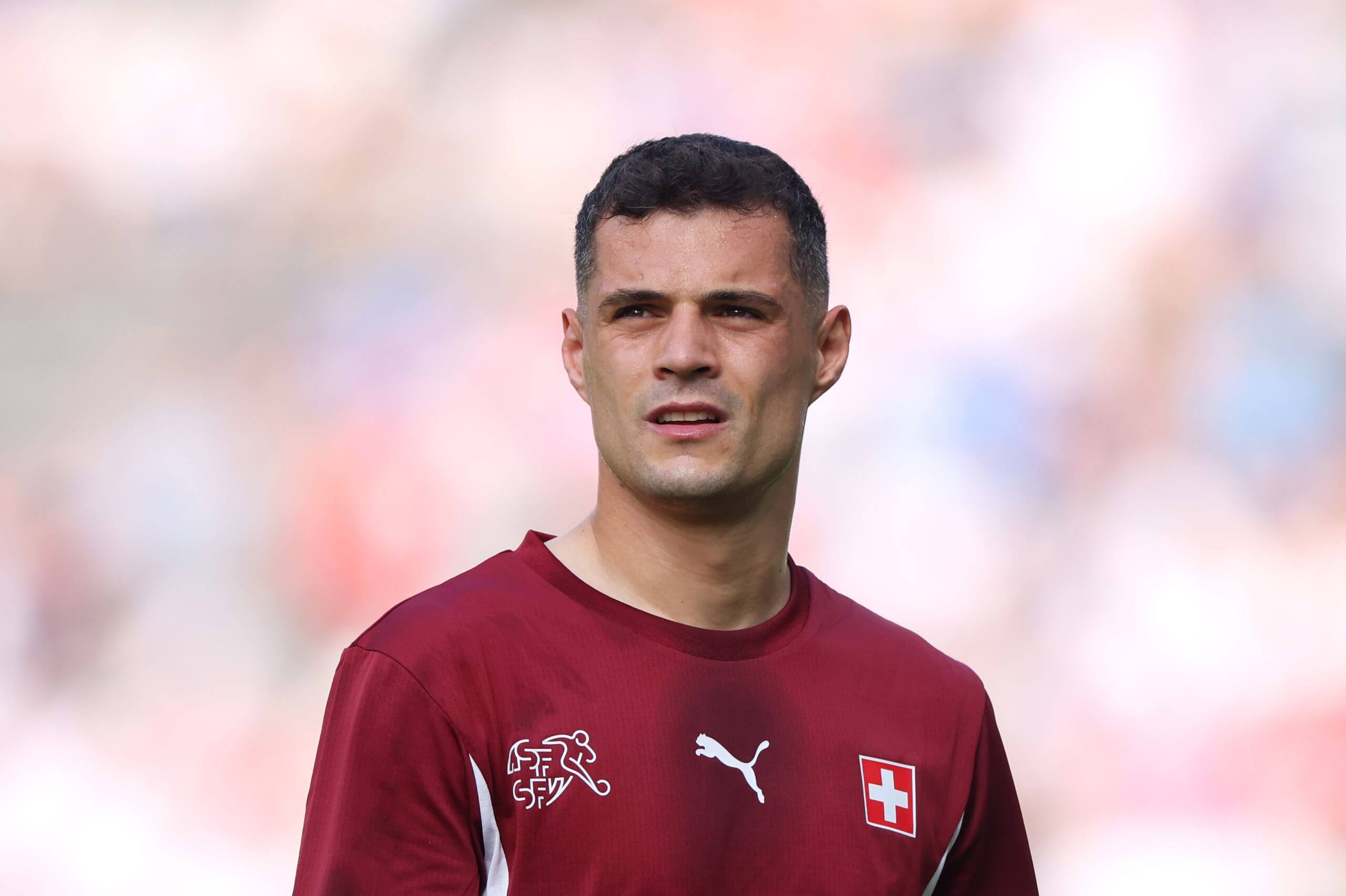 Xhaka, from a Kosovan family, has made 143 appearances for Switzerland 