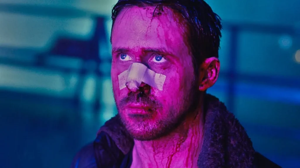 Ryan Gosling as Officer K in Blade Runner 2049. (Image via netflix)