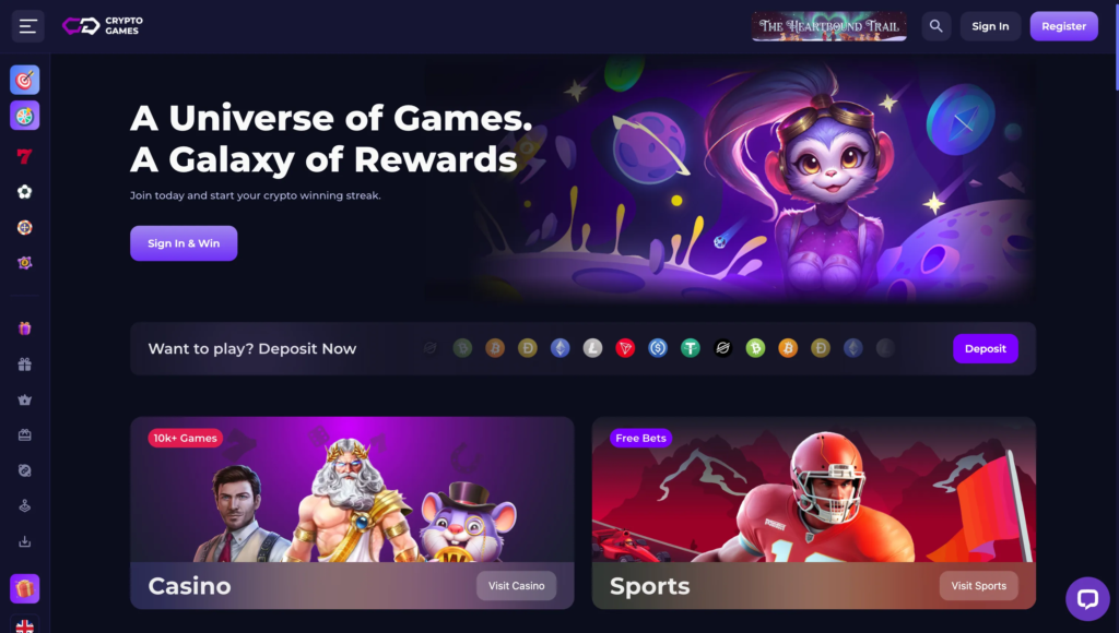 Crypto-Games.io Review and Welcome Bonuses