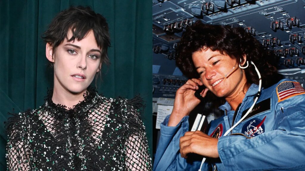 Kristen Stewart and Sally Ride