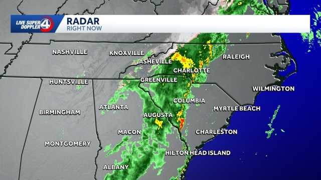 Live Super Doppler 4 HD Southeast Radar