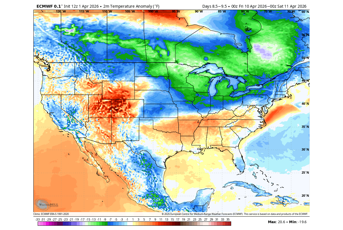weather-forecast-mid-april-2026-temperature-anomaly-pattern-ecmwf-united-states-canada