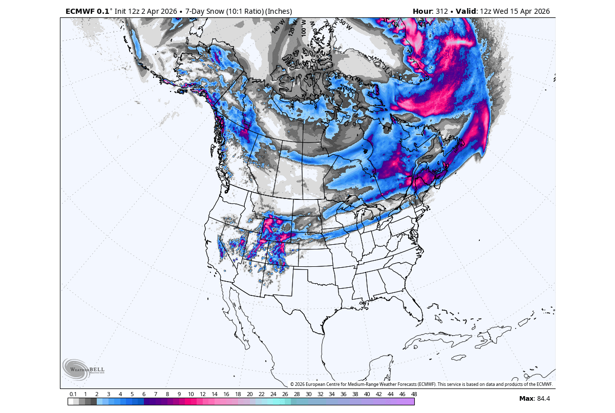 weather-forecast-mid-april-2026-snowfall-snow-depth-ecmwf-united-states-canada