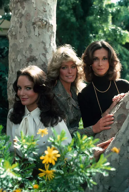 From left: Jaclyn Smith, Farrah Fawcett and Kate Jackson of 