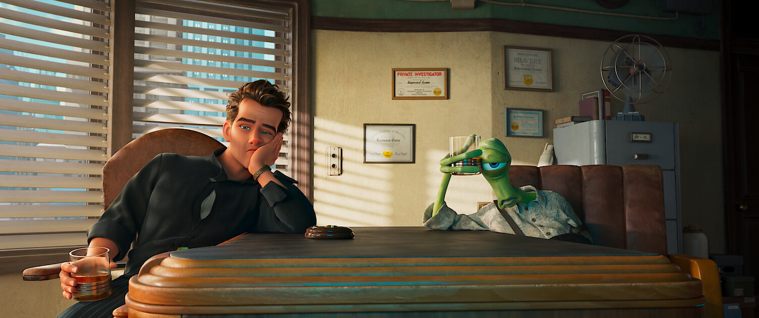 Ray Gunn First Look: The Newest Animated Film from Brad Bird Starring Sam Rockwell and Scarlett Johansson