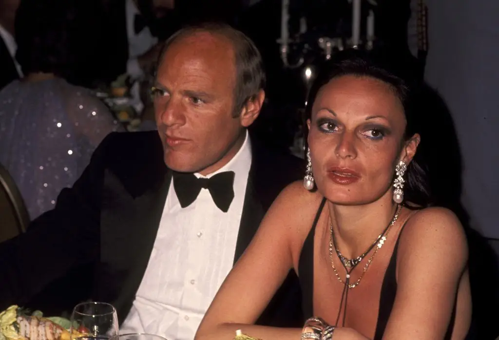 Barry Diller and Diane Von Furstenberg during