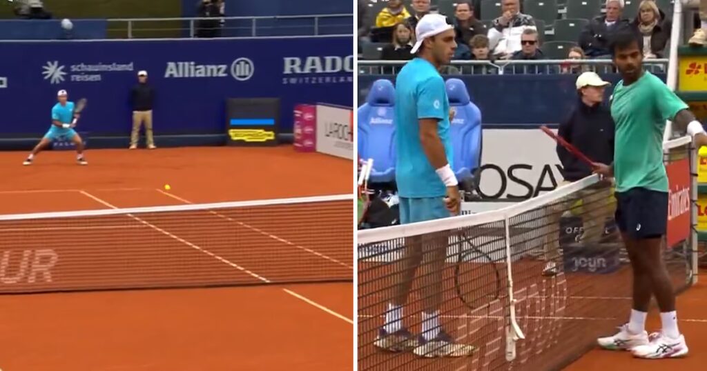 El gesto de fair play de Francisco Cerúndolo que aplaude el mundo del tenis