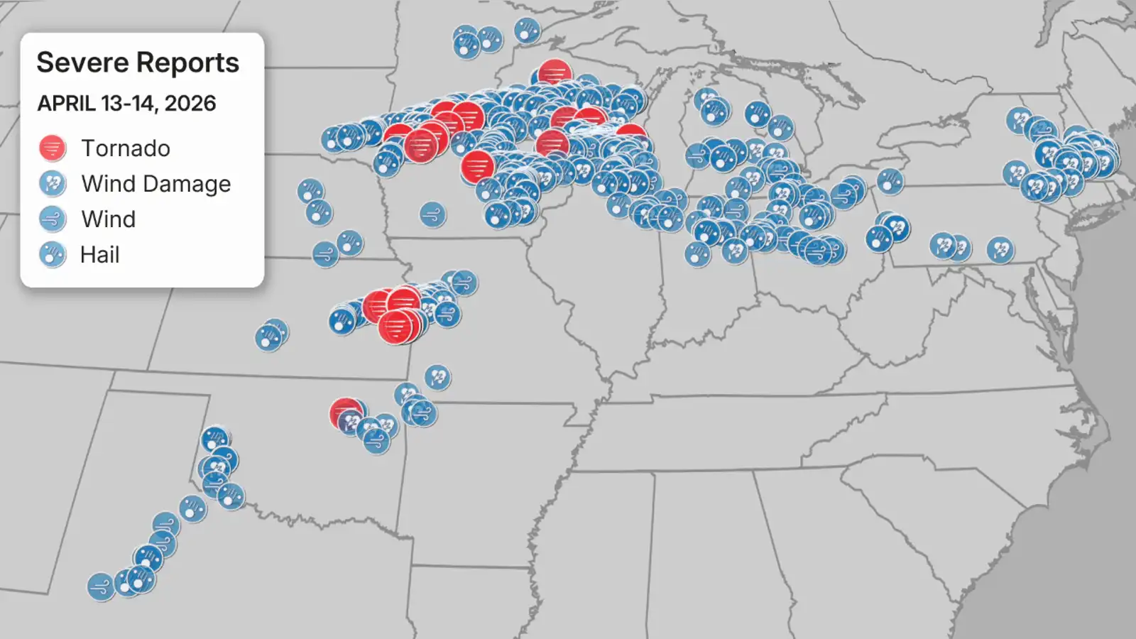 severe weather reports