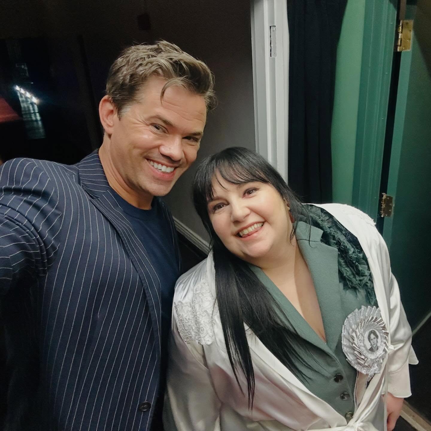 “Girls” co-stars Andrew Rannells (left) and Lena Dunham have a conversation about her new memoir, “Famesick,” at the Peter Jay Sharp Building in Brooklyn.