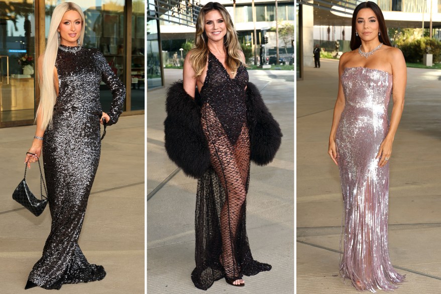 LACMA Opening Gala for the David Geffen Galleries: Paris Hilton, Heidi Klum, Eva Longoria and more