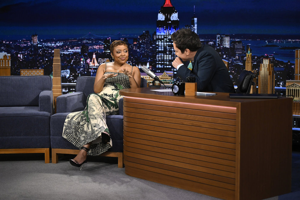 Quinta Brunson, Darren Criss, Taylor Dearden Appear On Monday's "Tonight Show Starring Jimmy Fallon"