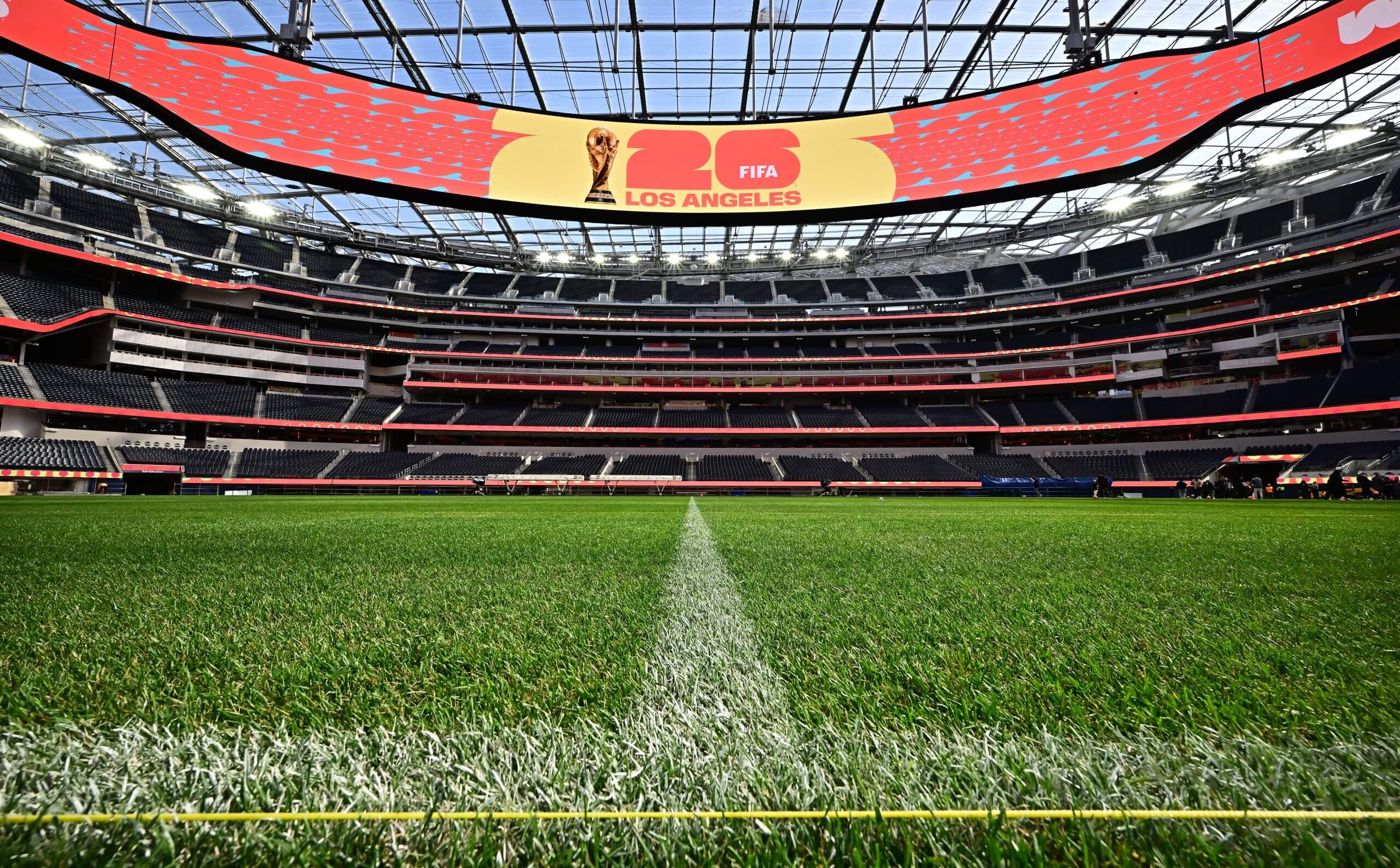 SoFi Stadium in Los Angeles is a 2026 World Cup host
