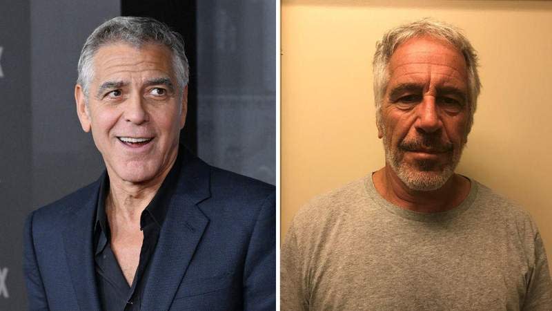 George Clooney is suggested to portray Jeffrey Epstein, highlighting the financier's ability to charm elite circles despite his criminal past.MEGA